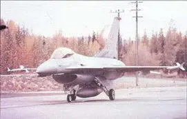 Истребительбомбардировщик Дженерал Дайнэмикс Локхид F16C не смог выполнить - фото 339