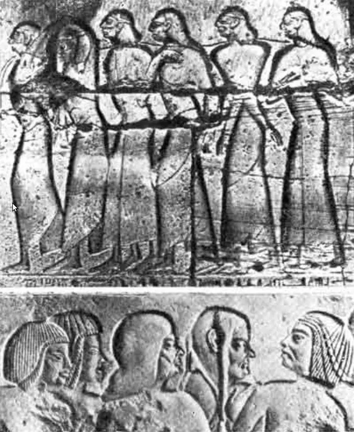 Фото 5 Хеттские пленники на египетских памятниках Фото 6 Хеттские - фото 27