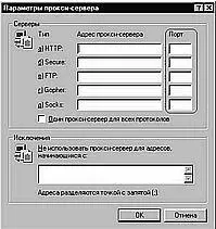 Рис 104 Окно настроек использования проксисерверов в браузере Microsoft - фото 56
