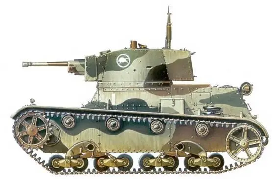 Легкий танк 7ТР 3й танковый батальон Войска Польского Польша 1938 год - фото 3