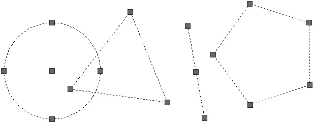 Рис 36Результат выделения в режиме Crossing Пересечение Window Polygon - фото 123