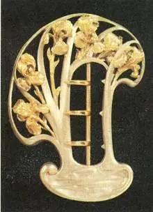 75 ЛАЛИК Пряжка для пояса 1897 г Творчество испанского архитектора А - фото 76