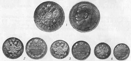 Рис 180 1 рубль последнего года чеканки 1915 был отчеканен в количестве - фото 183
