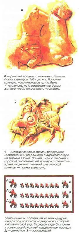Командовал турмой первый из избранных декурионов Вооружены всадники были по - фото 95