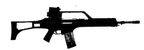Штурмовая винтовка G36 Схема устройства винтовки G36 Ствольная коробка - фото 184