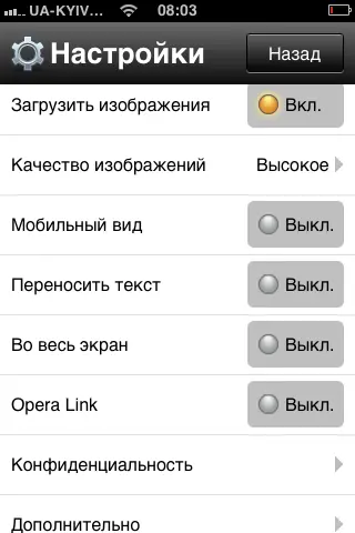 Количество настроек невелико и все они умещаются на одной странице Именно там - фото 38