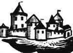 Внутри замка вплотную к каменным стенам примыкала 101 городня Это были - фото 19