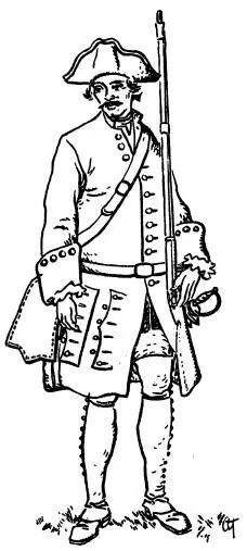 Пехотинец полк дофина Приведу пример Карл XII король Швеции хотел приучить - фото 4