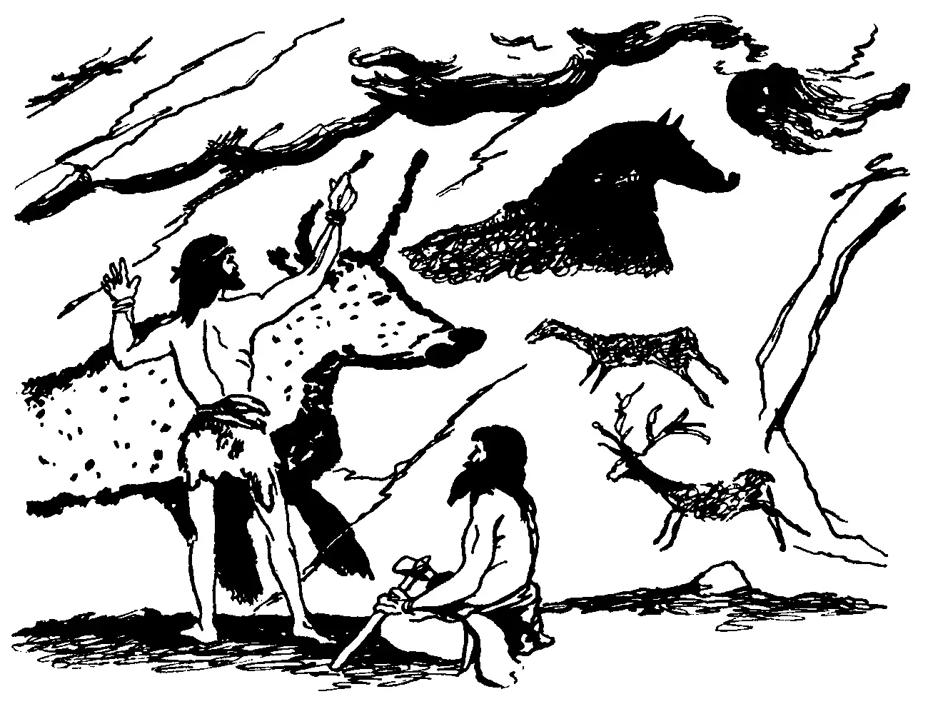 Наскальные рисунки Многие рисунки на скалах и камнях настолько хорошо - фото 36