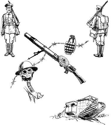 Английская форма 1914 года Противогаз был принят на вооружение в 1915 году - фото 56