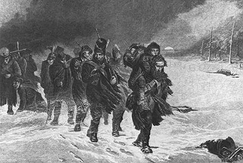 Отступление французской армии из России в 1812 году Ксилография по оригиналу - фото 26