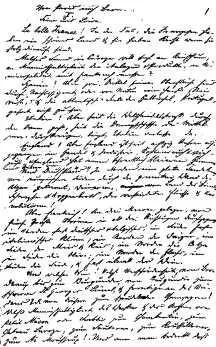 Первая страница рукописи Ф Энгельса Из Парижа в Берн ИЗ ПАРИЖА В БЕРН 276 - фото 10