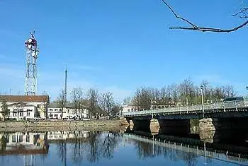3б Живой мост вид с правого берега Полисти Май 2004 г 4а Красный - фото 9