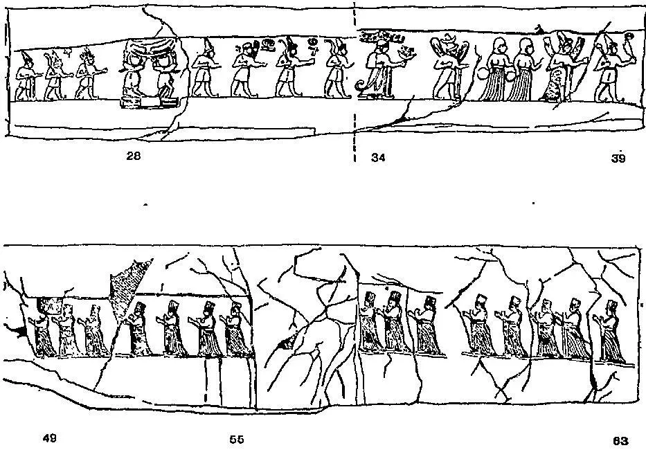 Рис 40 Наскальный рельеф Язылыкая До сих пор трудно определить какую роль - фото 44