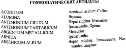 Фактически гомеопатический антидот это лекарство быстро нейтрализующее - фото 3