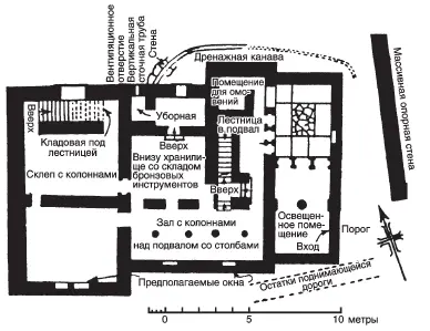 б Богатый дом в Кноссе Ок 1600 г в Храмовая гробница в Кноссе Ок 1600 - фото 9