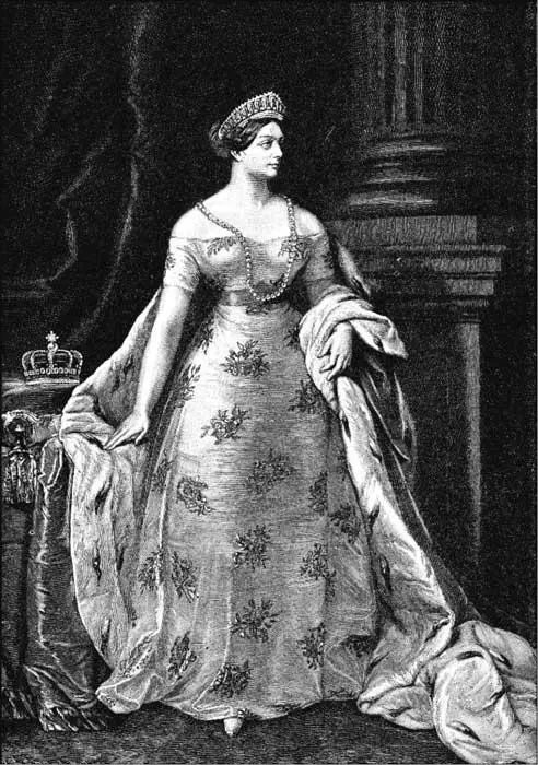 Королева Луиза Прусская Портрет кисти Каннегисера При мобилизации 1805 г - фото 81