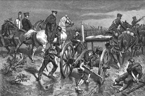 Блюхер во время марша перед Ватерлоо 1815 г В военном отношении кампанию - фото 122