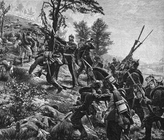 Вернер А Приступ Крутой горы В победном угаре 1871 г из уст одного - фото 133