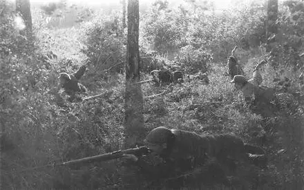 Советские партизаны в ходе операции 1943 г Не совсем понятно каким образом - фото 26