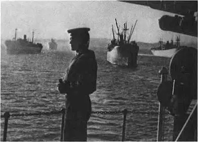 Высадка десанта н Маньчжурии на реке Сунгари Сентябрь 1945 г Наши воины на - фото 34