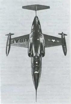 Рис 227 Многоцелевой истребитель Старфайтер F104C Фюзеляж самолета - фото 167