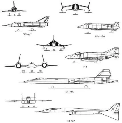 Рис 125 Американские самолеты с несущим фюзеляжем Вверху F5A внизу - фото 37