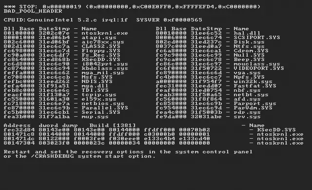 Рис 32Синий экран смерти Если загрузка прошла успешно вы увидите либо - фото 24