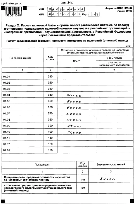 255 Налоговая декларация по налогу на прибыль - фото 57