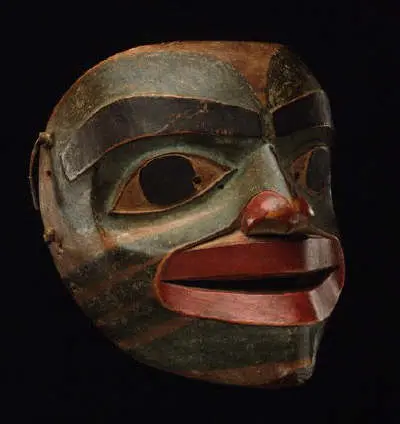 Рисунок 18 Tlingit Human Face Mask LaxKeit са1850 Рисунок 19 Tsimshian - фото 19