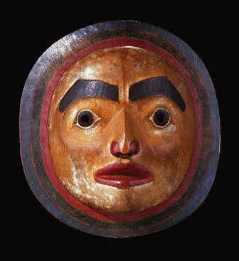 Рисунок 20Haida Mask in the Form of a Moon Face Рисунок 21 Haida Mask in - фото 21