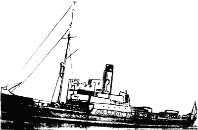 Канлодка Знамя социализма флагман АВФ 1920 г Карта боевых действий - фото 47