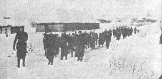 Отход немецких войск после сдерживающих боев на Кенигсбергскую линию в - фото 19