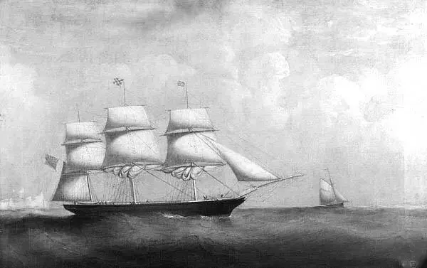 Чайный клипер Медина С картины Ф Дж Улисса 1850 г Сушка чая в Китае - фото 21