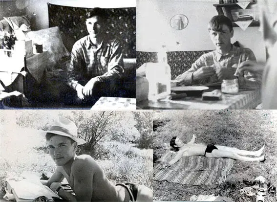 19591962 гг Томск Вверху коммуна в комнате девушек Внизу подготовка к - фото 24