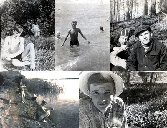 19591962 гг Томск Студенческий отдых Слева внизу рыбалка на Томи В 1961 - фото 25