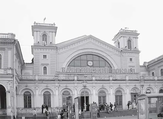 Балтийский вокзал в СанктПетербурге Современный вид Апрель 2010 г Фото - фото 120
