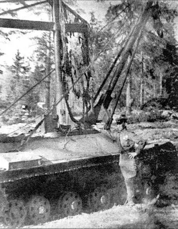 Ремонтная машина на базе легкого танка Т50 АА Легкий танк Т50 в обороне - фото 9