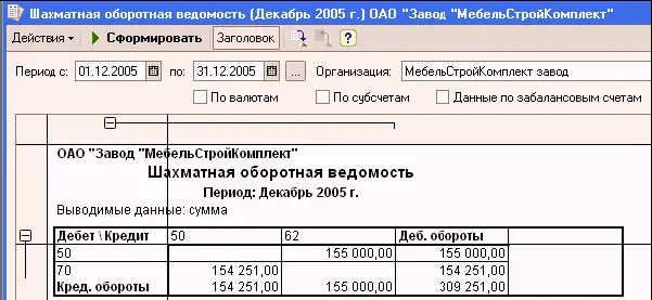 Флажки на форме задают дополнительные настройки детализации отображаемых - фото 375