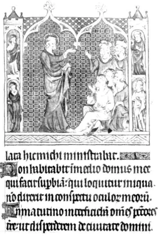 10 Проповедь Христа Псалтирь Королевы Марии fol 214 Лондон Британский - фото 11