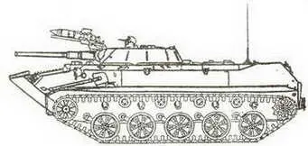 Боевая машина десанта БМД1 вариант 1 Боевая машина десанта БМД1 - фото 180