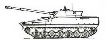 Легкий плавающий танк ПТ85 ОПЫТНЫЙ ЛЕГКИЙ ТАНК ПТ90 объект 906 - фото 254