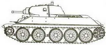 Опытный средний танк А32 СРЕДНИЙ ТАНК Т34 выпуска 1940 г Состояние - фото 272