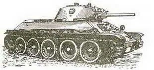 Средний танк Т34 въп 1940 г Средний танк Т34 выпуска 1940 года - фото 273