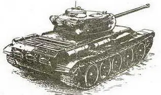 Внешний вид среднего танка Т44 Серийный танк Т44 с пушкой ЗИСС53 - фото 305