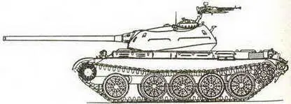 Средний танк Т54 Т542 СРЕДНИЙ ТАНК Т54Т543 объект 137 Состояние - фото 320