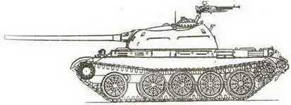 Средний танк Т54 Т543 Средний танк Т54 выпуск 1951 года - фото 321