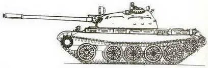 Средний танк Т55 Средний танк Т55 с ДШКМ установлен в 1972 году - фото 349