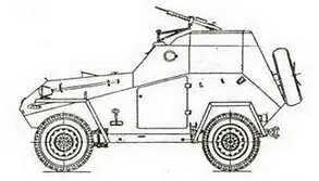 ЛЕГКИЙ БРОНЕАВТОМОБИЛЬ БА641ый опытный образец 1942г Легкий - фото 38