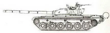 Основной танк Т72 Урал1 вариант КОМАНДИРСКИЙ ТАНК Т72К УРАЛК - фото 427
